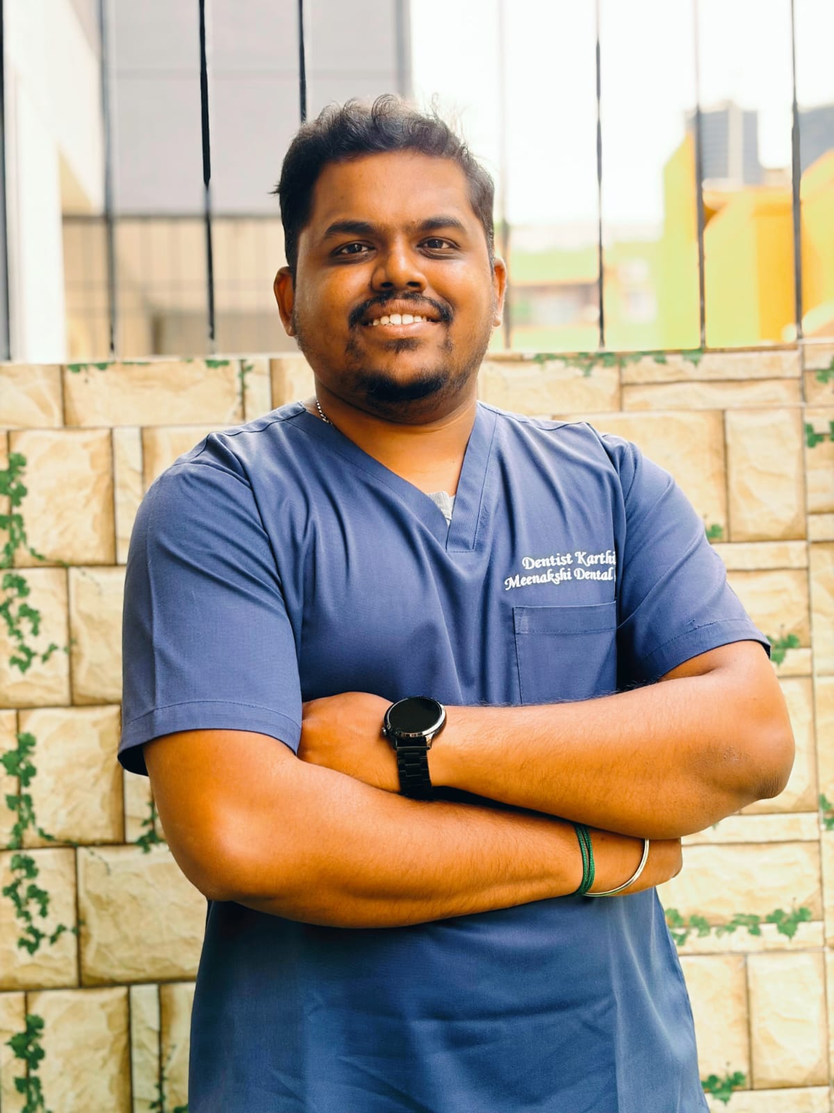 Dr. Karthi Krishna — Lead Dentist at Meenakshi Dental Care